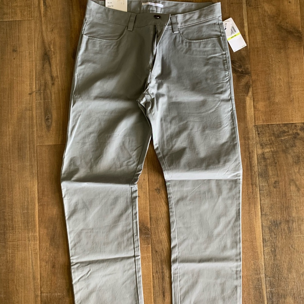 Calvin Klein gray mens chinos size 30x30